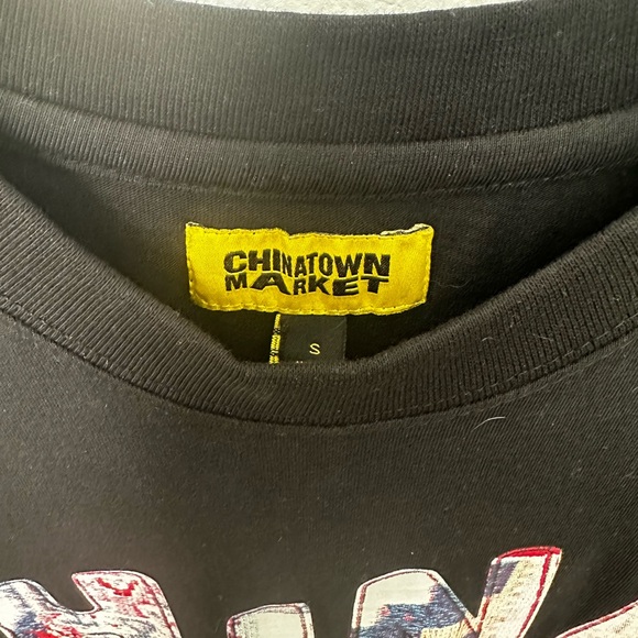 Rare Chinatown Market Patchwork Tshirt. - Picture 2 of 3